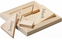 The Perfect Fit Bride & Groom Wood Puzzle*