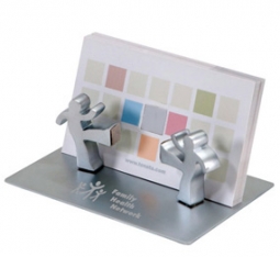 Working Together Magnetic Figurines Business Card Holder*