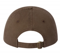 Personalized Chocolate Brown Rhinestones Ball Cap with Adjustable Buckle Closure