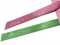 Heart Personalized Ribbons (60 precut pcs.)