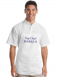 Kitchen Chef Cooking Apron with Single Pocket