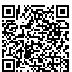 QR Code for 2-Tone Navy Blue & Ivory Stripe Beach Tote Women's Bag*