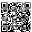 QR Code for Travel Drop Down Leather Pocket Alarm Clock*