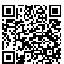 QR Code for Mini Engraved Pink Crystal Rhinestone Flask