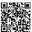 QR Code for Office Desktop Glass Alarm Clock with Solid Wood Base