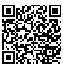 QR Code for Sophisticated Porcelain Bride & Groom Heart Cake Topper*