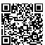 QR Code for Metallic Silver Wedding Wood Heart Placecard Holder*