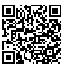 QR Code for Personalized Wooden Base Business Card Holder with Silver Hourglass Sand Timer