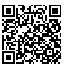QR Code for Pink Leather Flask With Crystal Rhinestone Engraving Plate*