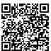 QR Code for Black Flip Top Hinged Cover Business Card Case*