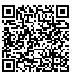 QR Code for Hand Painted Classic Bride & Groom Porcelain Cake Topper*