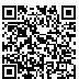 QR Code for Champagne Wedding Bride and Groom Flute Glass Decorations*