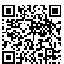 QR Code for Clear Round Glass Coasters with Solid Wood Base Holder
