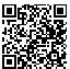 QR Code for Red Contemporary Leatherette Capri Coasters (6) w/ Holder*
