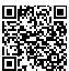 QR Code for Pink Glitter Flask Keychain*
